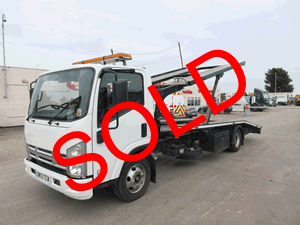 REF: 131 - 2013 Isuzu 2 car recovery truck for Sale